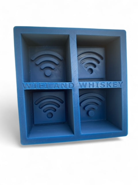 Wifi And Whiskey Ice Mold