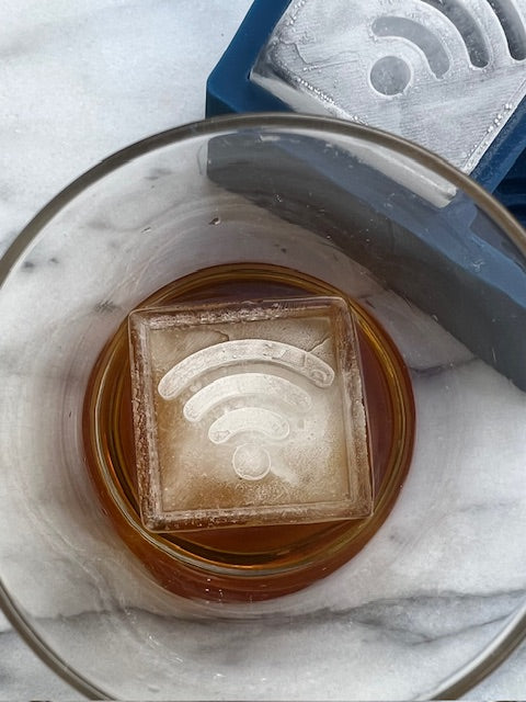 Wifi And Whiskey Ice Mold